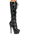 Lace Up Knee High Boots