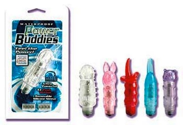 Power Buddies Teal Tickler Mini Vibrator