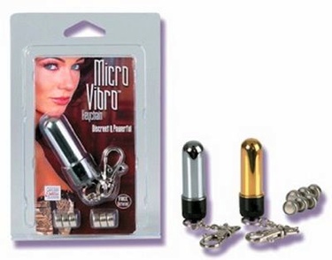 Micro Vibro Keychain -Silver