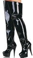 Thigh High Boots With Zipper