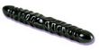 12 inch veined black double dildo