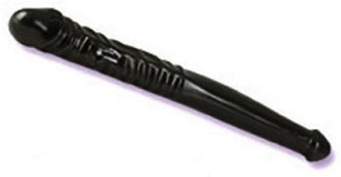 18 inch black AC/DC Double Dildo