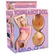 Young and Hot Vibrating CyberSkin Love Doll