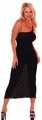 One Shoulder Lace Dress Red