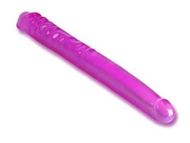 Reflective Gel 18 inch AC/DC Double Dong
