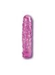 8.5 Inch Veined Chubby Translucent Gel Dildo