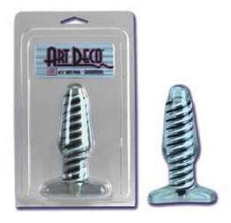 Art Deco 4.5 inch Butt Plug