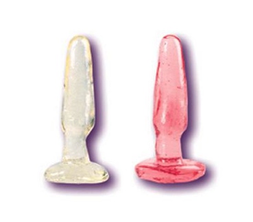 Small Clear Jelly Butt Plug