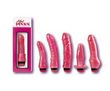 Hot Pink Curved Penis 7 inch