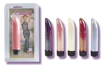 Opulent 4.5 inch compact ridged vibe -Abalone
