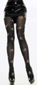 Nylon Opaque Tights with Printed Design  BitchPrint