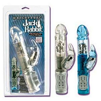 Jack Rabbit Waterproof Vibrator - Clear