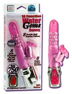 Water Gems Bunny 16 Function Vibrator