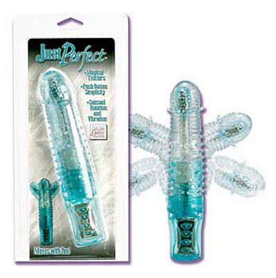 Just Perfect Bendable Vibrator - Blue