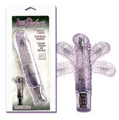 Just Perfect Bendable Vibrator - Purple