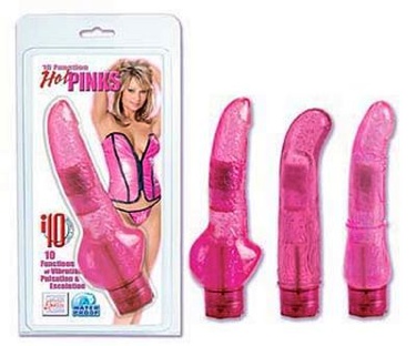 Stud Hot Pink 10 Function 7 Inch Vibrator