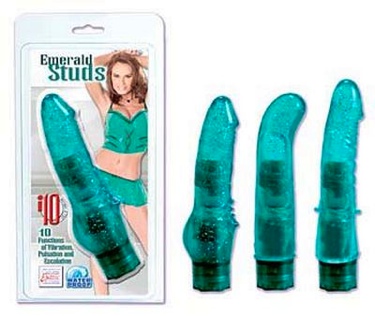 Emerald Stud G-Spot Vibrator