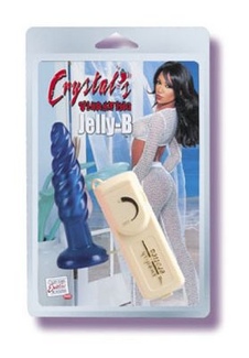 Crystal vibrating jellies -Butt plug
