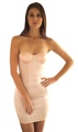 Womens Strapless Full Body Slimmer - 1 Package of 2 Pieces : B Cup : 32 Size B Cup 32