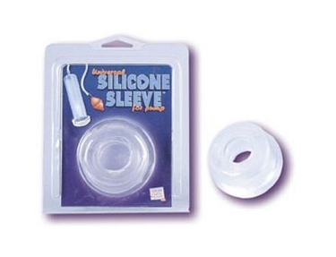 Universal silicone sleeve for pump
