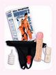 Ultra Harness With 8 Inch Vib Dildo