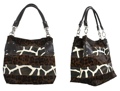 Giraffe and Cheetah Design Bucket Handbags