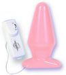 Vibro Large Beige Butt Plug