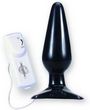 Vibro Medium Black Butt Plug