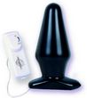Vibro Large Black Butt Plug
