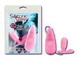 Silicone Slims Self Satisfier Vibrator Pink