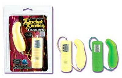 Waterproof Pocket Exotics Teaser - Yellow