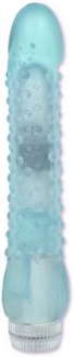 Vibro Wonder Bumpy Dick Vibrator - Blue