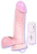 Beige Vibro Realistic 6 Inch