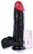 Black Vibro Realistic 8 Inch