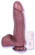 Brown Vibro Realistic 8 Inch