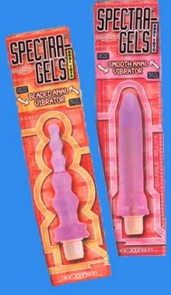 Spectra-Gel Waterproof Beaded Anal vibrator