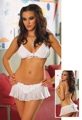 2 Piece Chiffon Bra & Skirtini Set Large