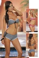 2 Piece Gingham Bra Top & Boy Short Set Red Large
