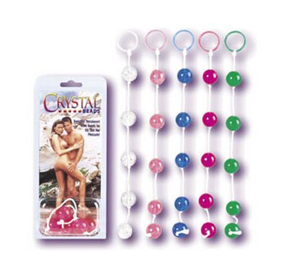 Crystal anal beads