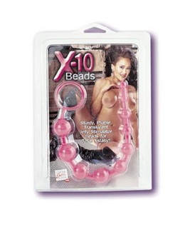 X-10 beads -Pink