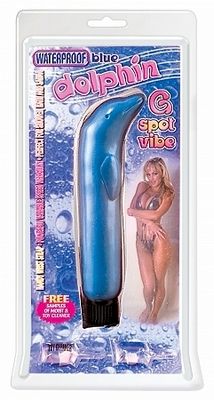 Waterproof Blue Dolphin G-spot vibrator