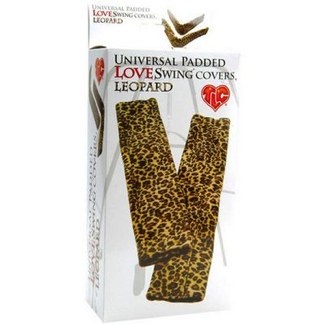 Universal Padded Love Swing Covers, Leopard