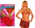 Kiss Shaped Reusable Pasties Hot Pink