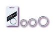 Silver Cock Ring - 3 pc Set
