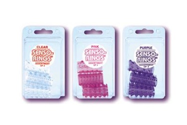 Senso Rings - 3 Pack - Pink