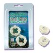 Silicone Island Double Stacker Rings -Glow