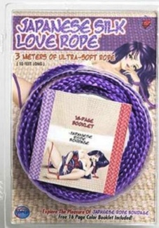 Japanese Silk Love Rope 10 feet - Purple