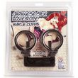 Japanese Silk Love Rope Ankle Cuffs, Black