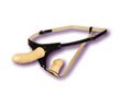 Beige Double dildo with Harness