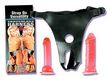 Crotchless Harness with 2 Dildos